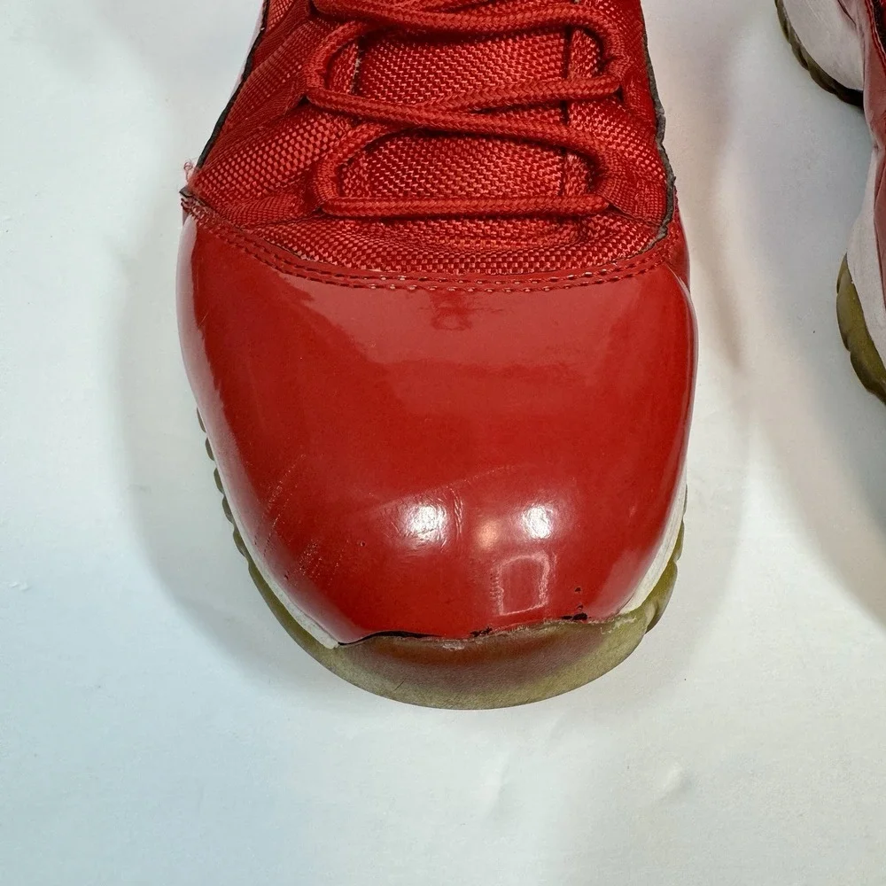 Nike Air Jordan 11 Retro High Win Like '96 Red Shoes Sneakers 378037-623 Sz 11.5